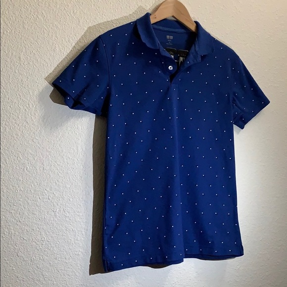 Uniqlo Other - Uniqlo blue slim fit polo-medium